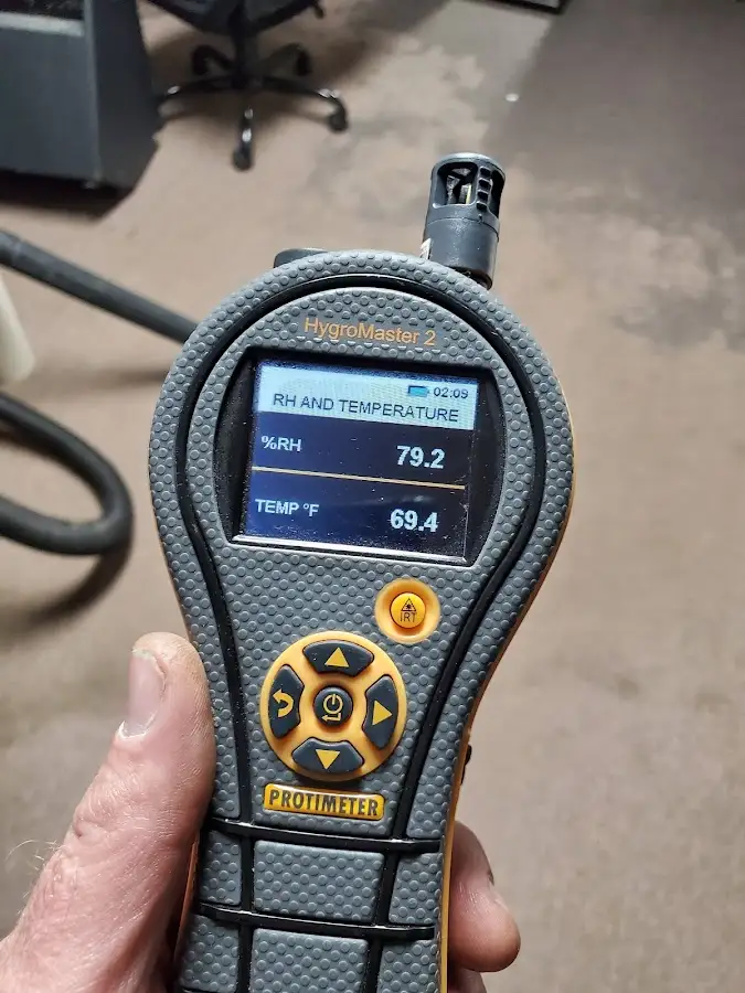 Moisture meter humidity assessment for Fire & Smoke Damage Restoration in Vashon